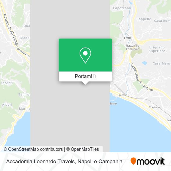 Mappa Accademia Leonardo Travels