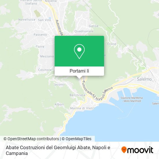 Mappa Abate Costruzioni del Geomluigi Abate