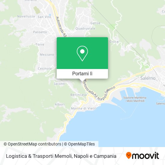 Mappa Logistica & Trasporti Memoli