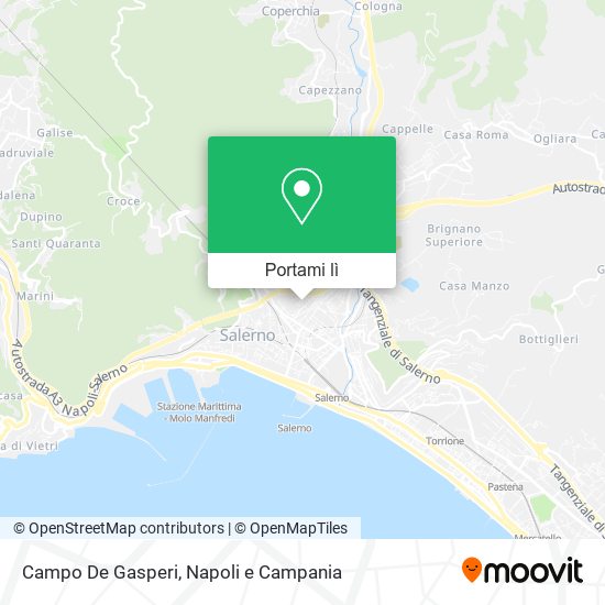 Mappa Campo De Gasperi