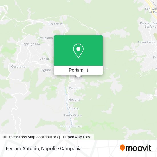Mappa Ferrara Antonio