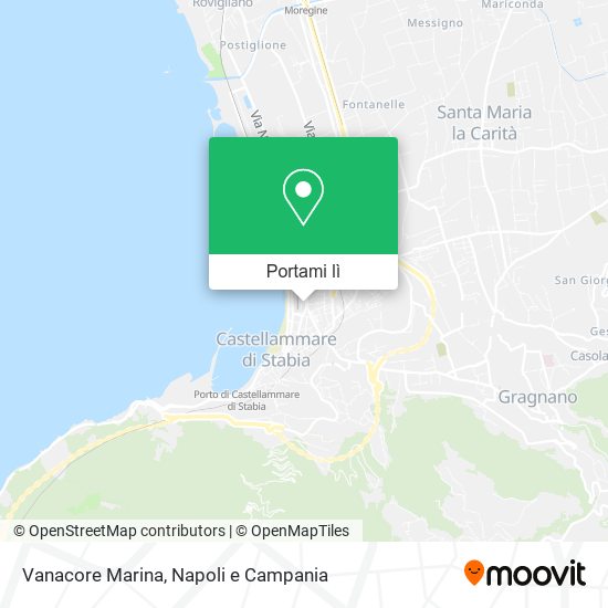 Mappa Vanacore Marina