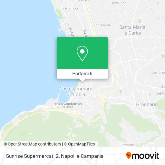 Mappa Sunrise Supermercati 2