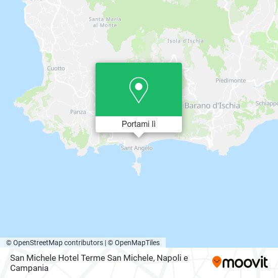 Mappa San Michele Hotel Terme San Michele