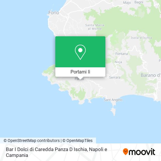 Mappa Bar I Dolci di Caredda Panza D Ischia