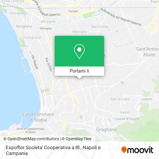 Mappa Espoflor Societa' Cooperativa a Rl.
