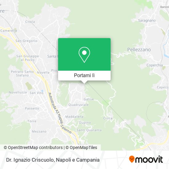 Mappa Dr. Ignazio Criscuolo