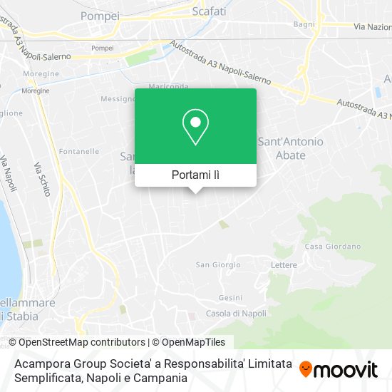 Mappa Acampora Group Societa' a Responsabilita' Limitata Semplificata