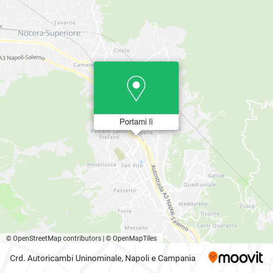 Mappa Crd. Autoricambi Uninominale