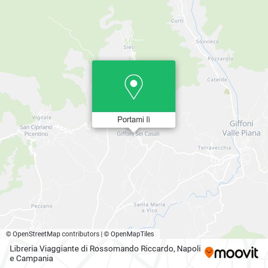 Mappa Libreria Viaggiante di Rossomando Riccardo