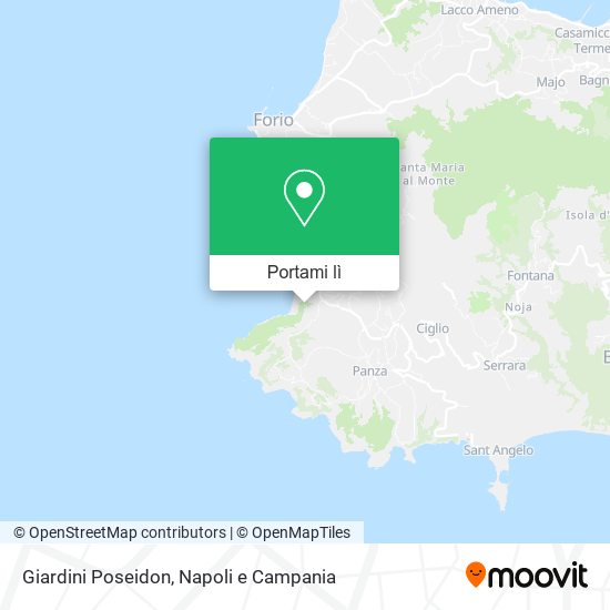 Mappa Giardini Poseidon