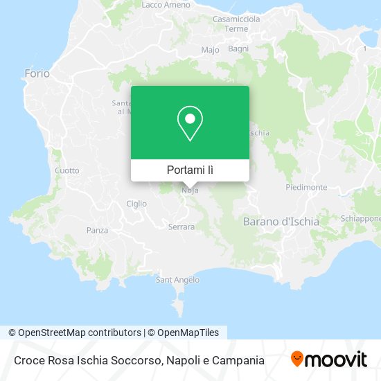 Mappa Croce Rosa Ischia Soccorso