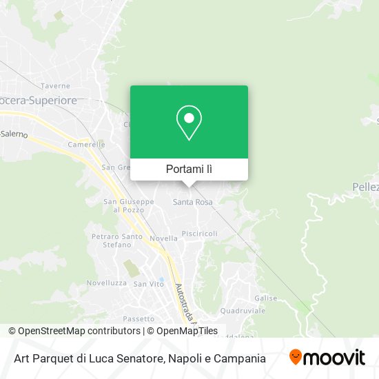 Mappa Art Parquet di Luca Senatore