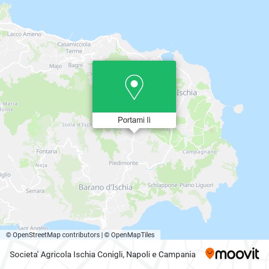 Mappa Societa' Agricola Ischia Conigli