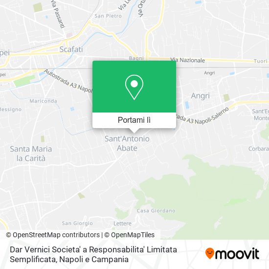 Mappa Dar Vernici Societa' a Responsabilita' Limitata Semplificata