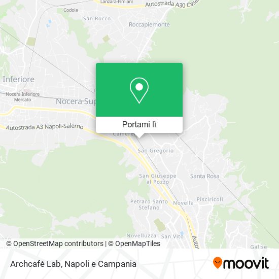 Mappa Archcafè Lab