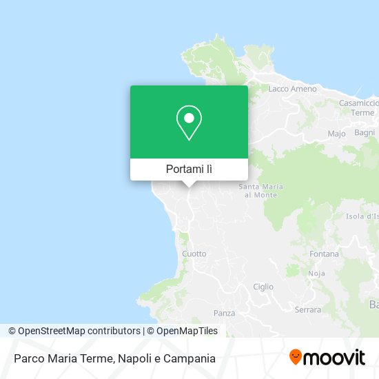 Mappa Parco Maria Terme