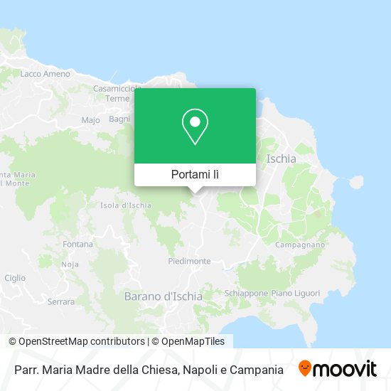 Mappa Parr. Maria Madre della Chiesa