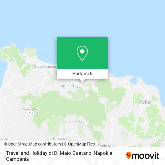 Mappa Travel and Holiday di Di Maio Gaetano