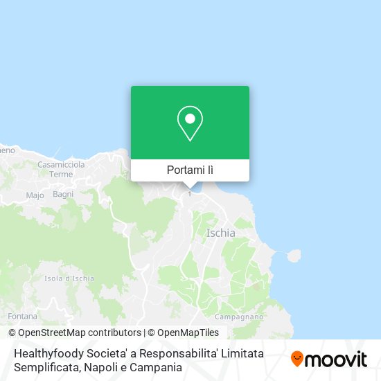 Mappa Healthyfoody Societa' a Responsabilita' Limitata Semplificata