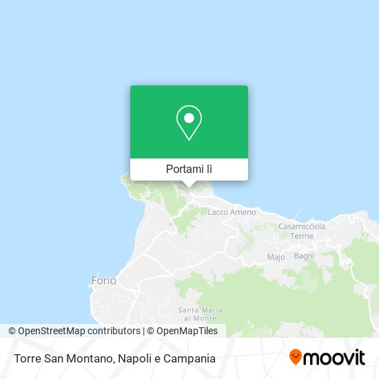 Mappa Torre San Montano