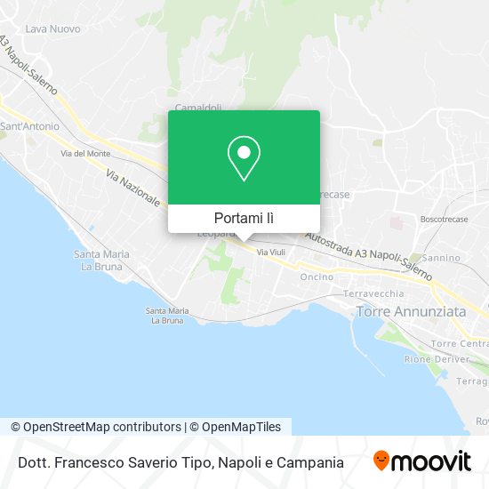 Mappa Dott. Francesco Saverio Tipo