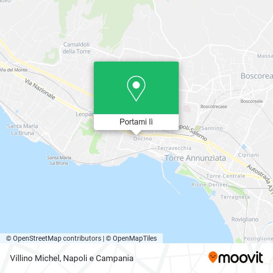 Mappa Villino Michel
