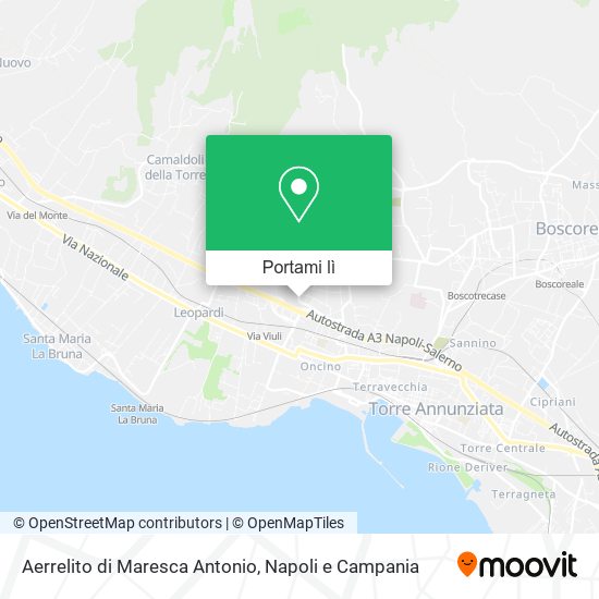 Mappa Aerrelito di Maresca Antonio