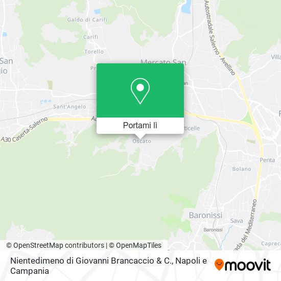 Mappa Nientedimeno di Giovanni Brancaccio & C.
