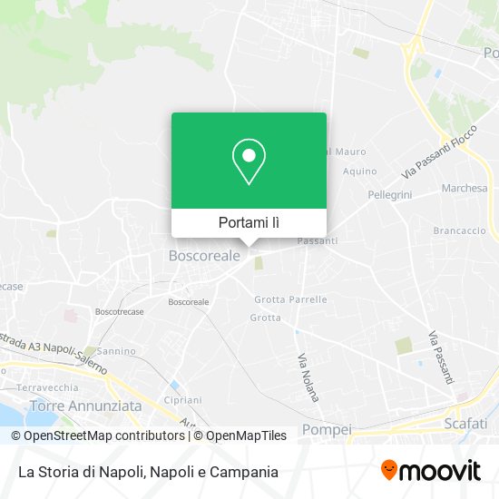 Mappa La Storia di Napoli