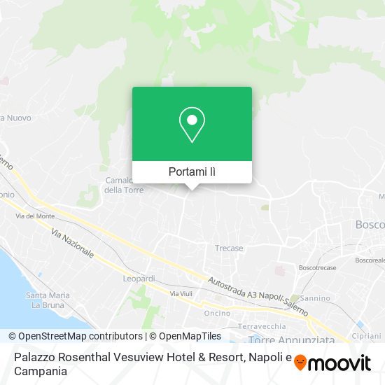 Mappa Palazzo Rosenthal Vesuview Hotel & Resort