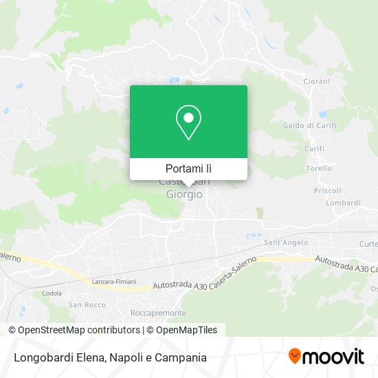 Mappa Longobardi Elena