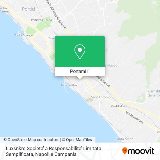 Mappa Luxsnkrs Societa' a Responsabilita' Limitata Semplificata