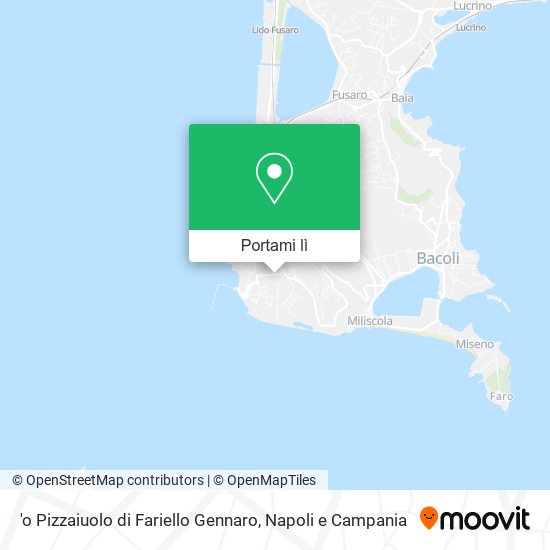 Mappa 'o Pizzaiuolo di Fariello Gennaro