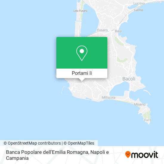 Mappa Banca Popolare dell'Emilia Romagna