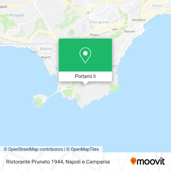 Mappa Ristorante Pruneto 1944