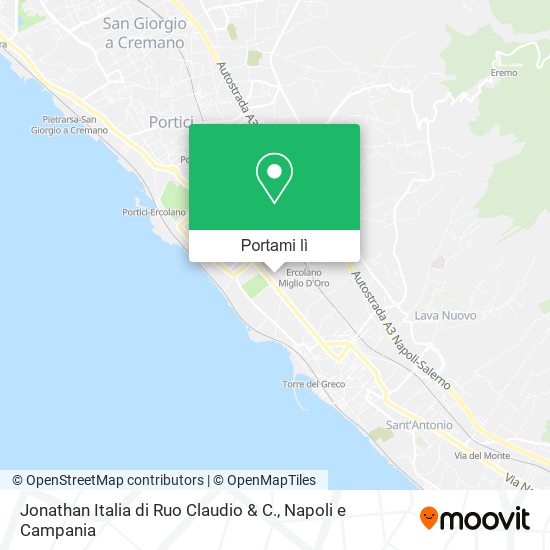 Mappa Jonathan Italia di Ruo Claudio & C.