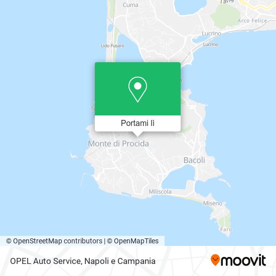 Mappa OPEL Auto Service