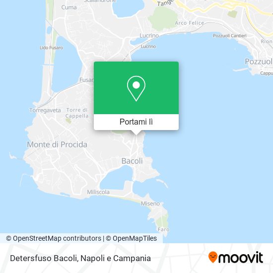 Mappa Detersfuso Bacoli