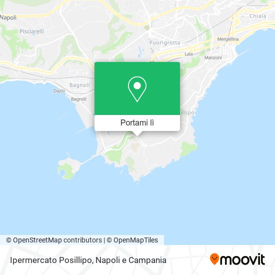 Mappa Ipermercato Posillipo