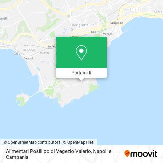 Mappa Alimentari Posillipo di Vegezio Valerio
