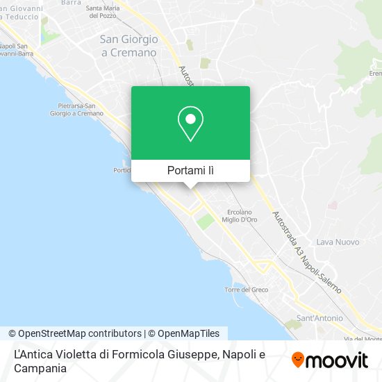 Mappa L'Antica Violetta di Formicola Giuseppe