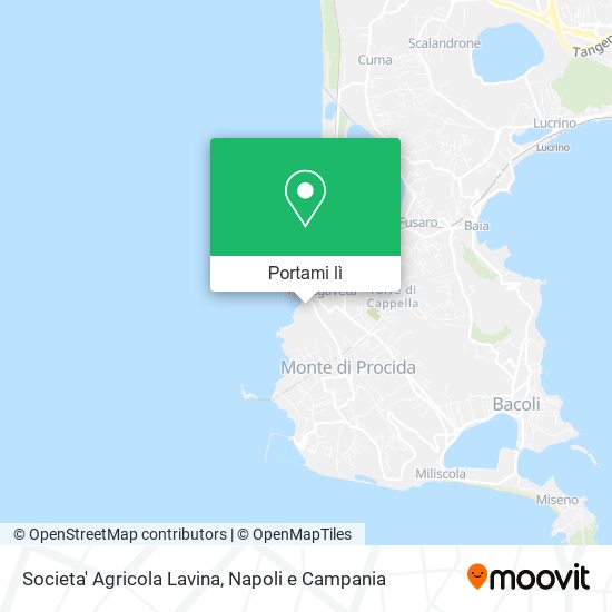 Mappa Societa' Agricola Lavina