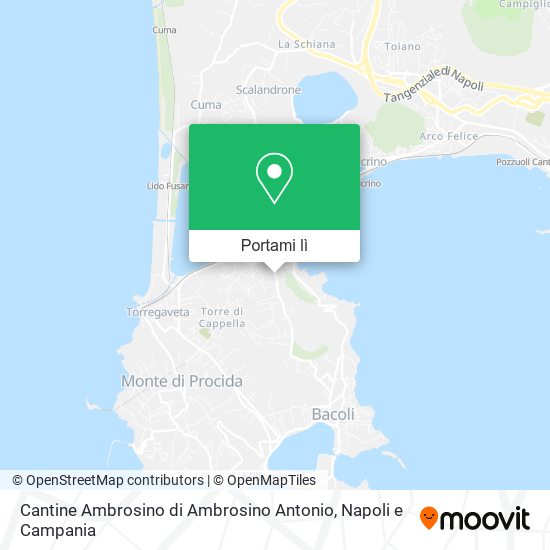 Mappa Cantine Ambrosino di Ambrosino Antonio