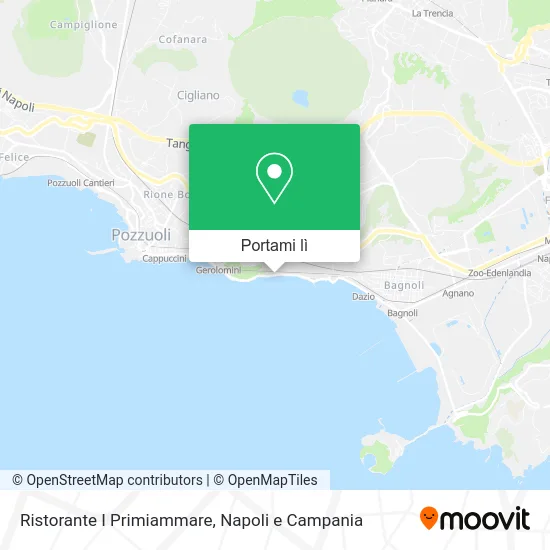 Mappa Ristorante I Primiammare