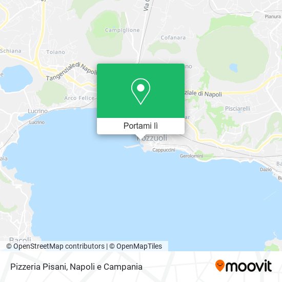 Mappa Pizzeria Pisani