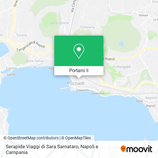Mappa Serapide Viaggi di Sara Sarnataro