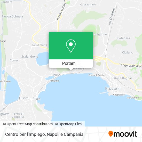 Mappa Centro per l'Impiego
