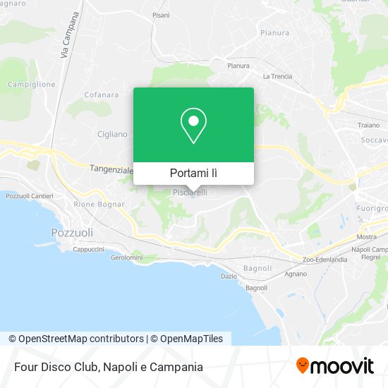 Mappa Four Disco Club
