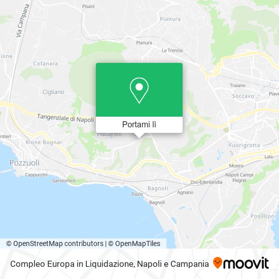Mappa Compleo Europa in Liquidazione